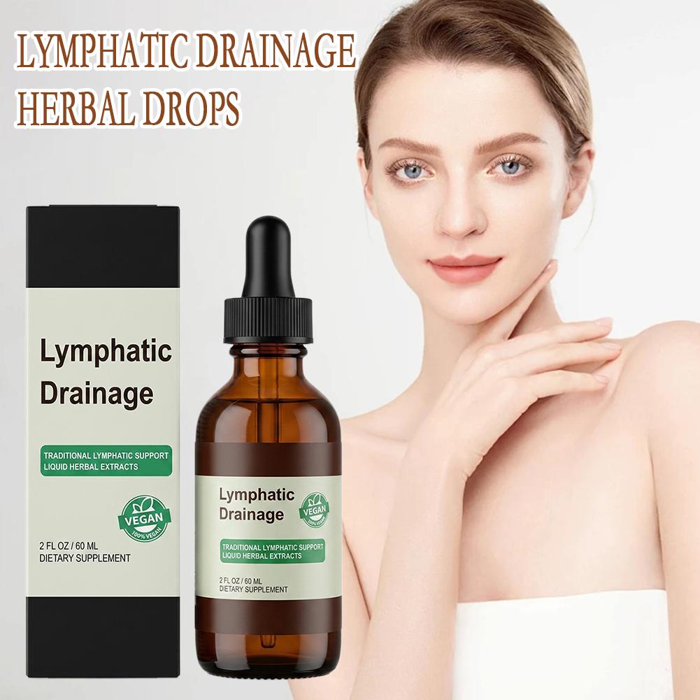 Natural Herbal Wellness - 60ml Ziołowe Krople do Drenażu Limfatycznego