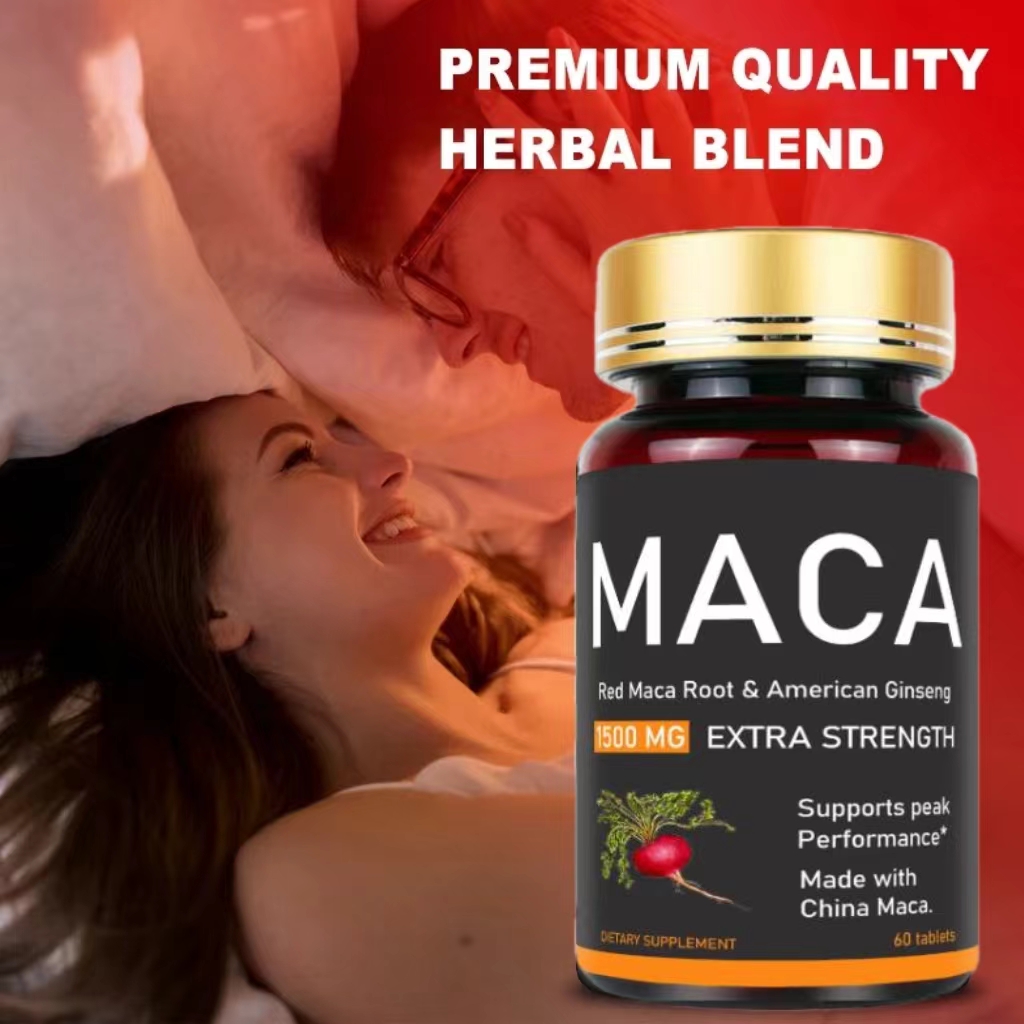 Natural Herbal Wellness - Suplement ziołowy zawierający maca, żeń-szeń, astragalus