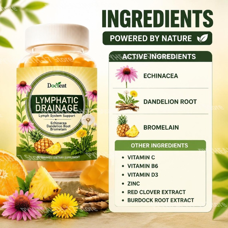 Docteat Żelki Wspomagające Dzi – Herbal Wellness Supplement recenzja i cena